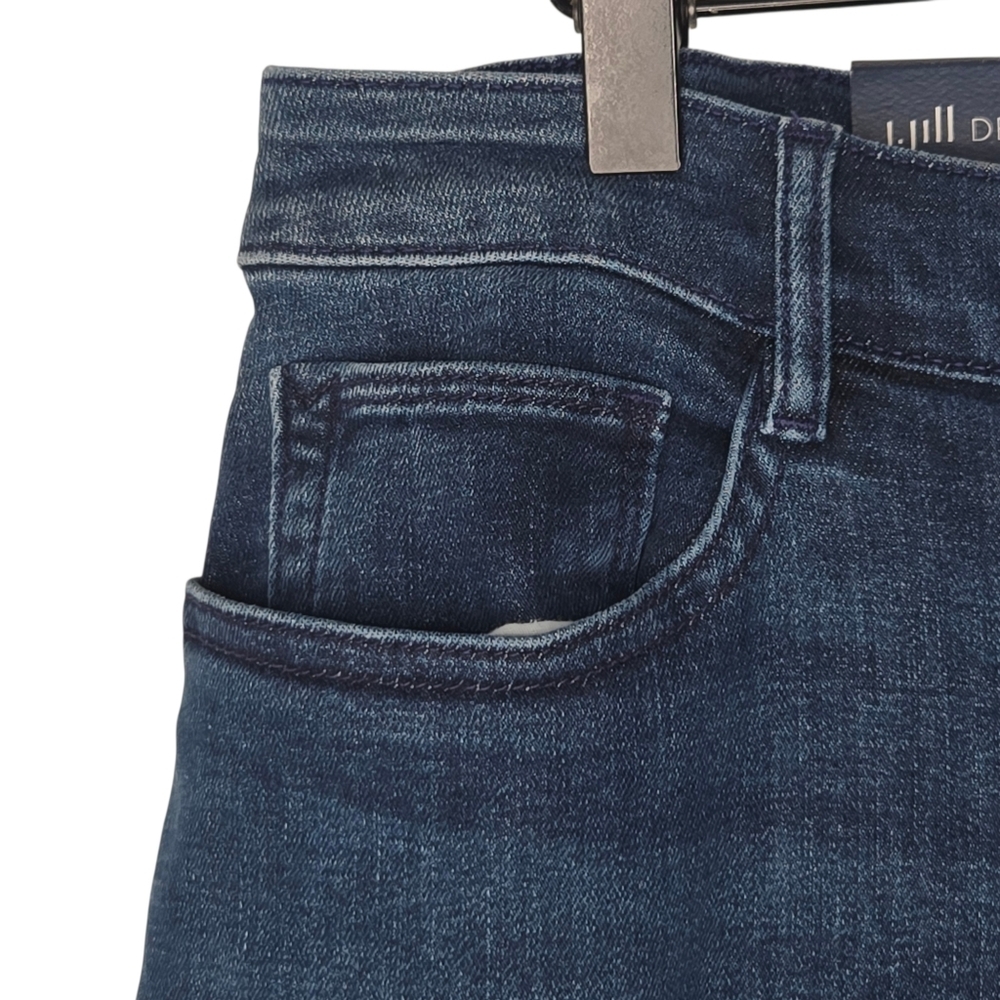 J Jill Womens Dark Wash High Rise Full Leg Crops Denim Jeans Size 16 P - Picture 4 of 13